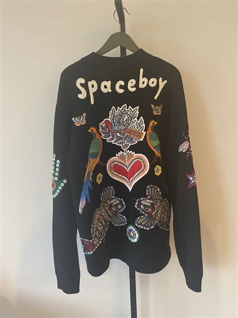 gucci spaceboy cardigan|Gucci Gucci FW 16 Wool Spaceboy Cardigan .